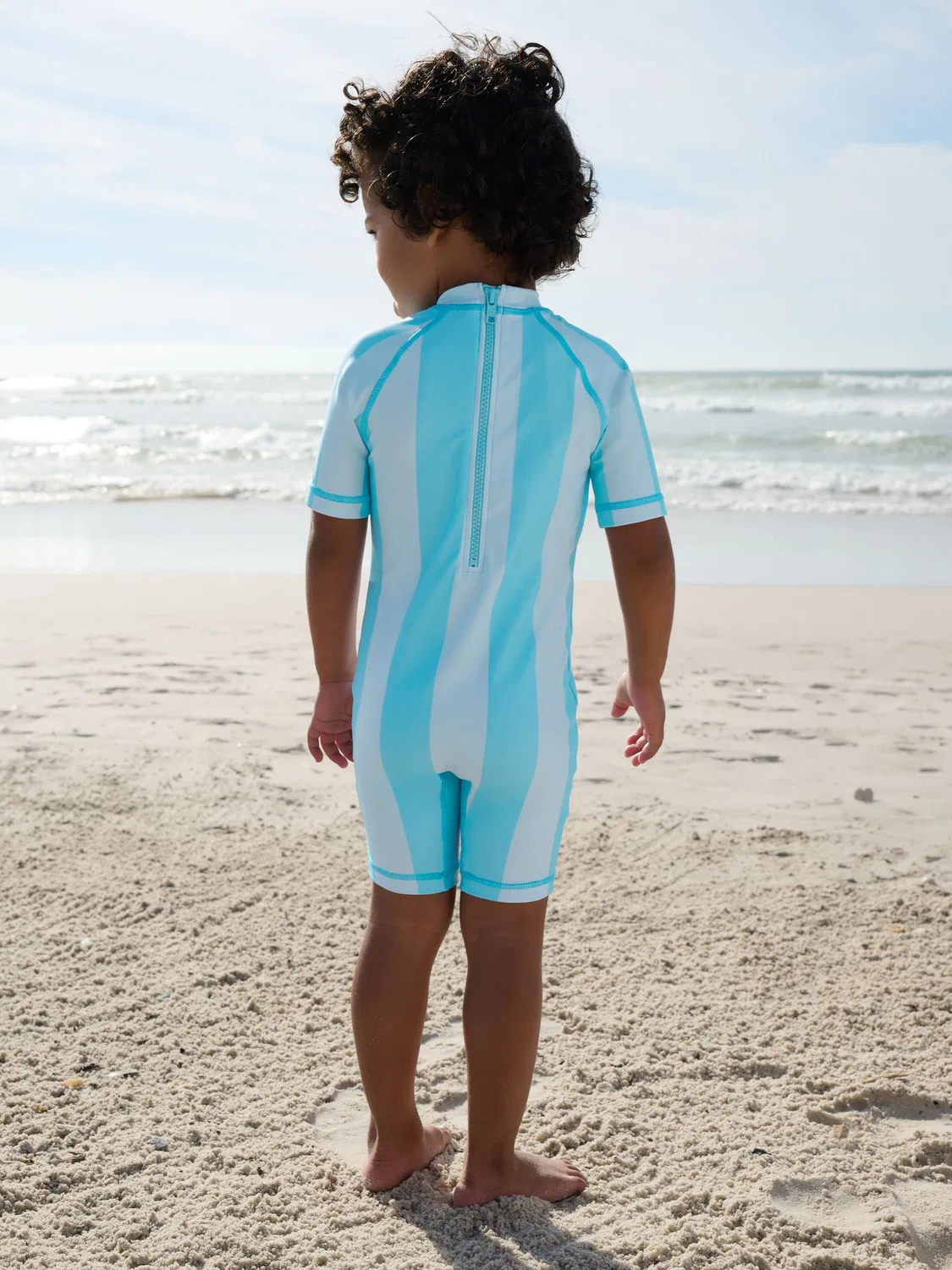 Купальник слитный солнцезащитный Blue Stripe Sunsafe All-In-One Swimsuit Next, Blue Stripe — фото 2