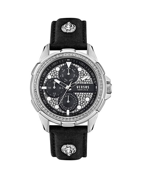 

Часы 6e Arrondissement Crystal, 46 мм Versus Versace, цвет Black