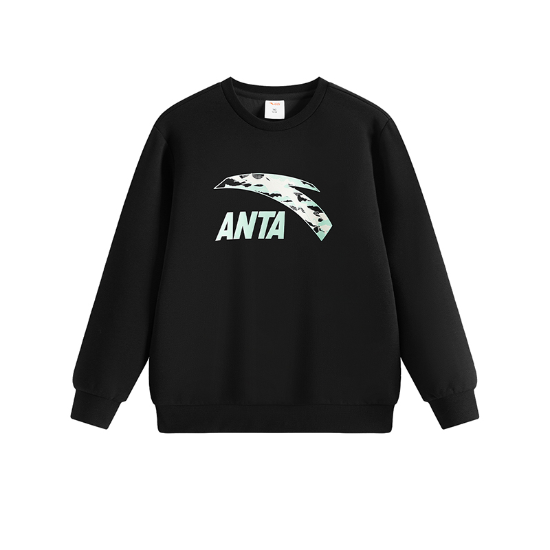 

Свитшот-пуловер 2025 осень подростки Antakids, черный