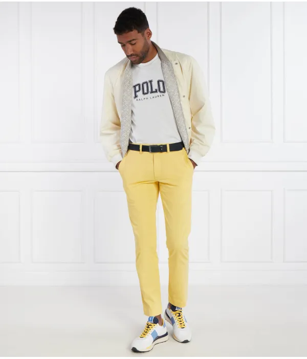 Брюки-Чинос Bedfort Slim fit Polo Ralph Lauren, желтый — фото 2