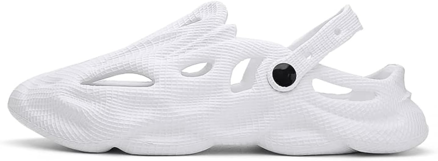 

Мужские антискользящие сандалии, пляжные сланцы, повседневные сандалии Sanjimida, белый