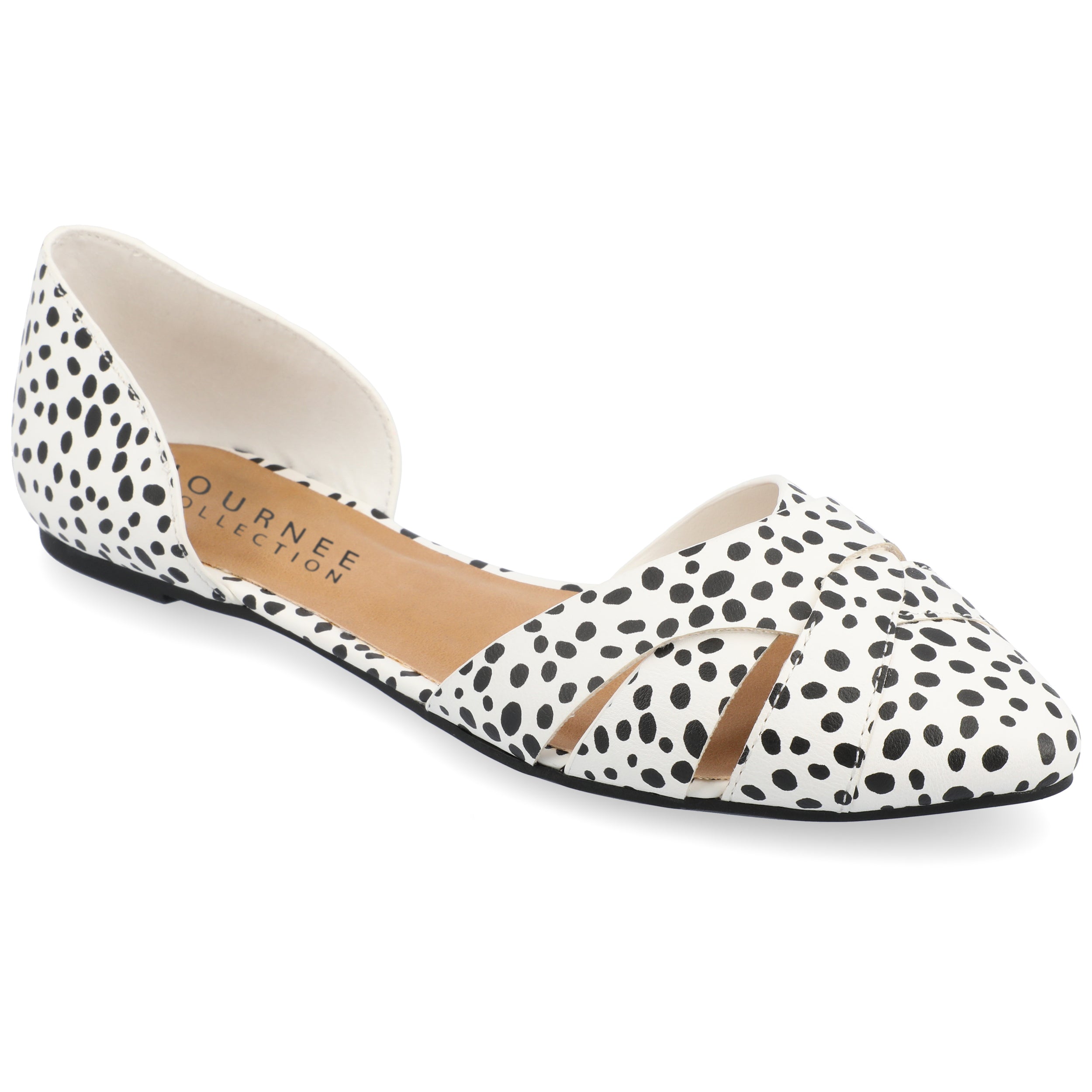 Женские балетки Journee Brandee Journee Collection, Animal