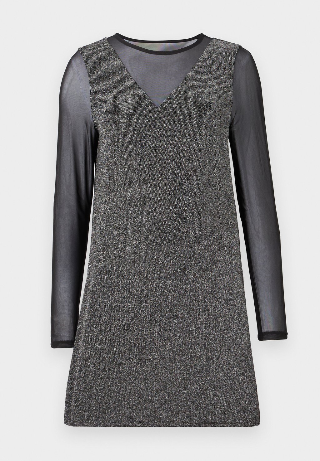 

Коктейльное платье / Вечернее платье ONLQUEEN V NECK DRESS ONLY, черный