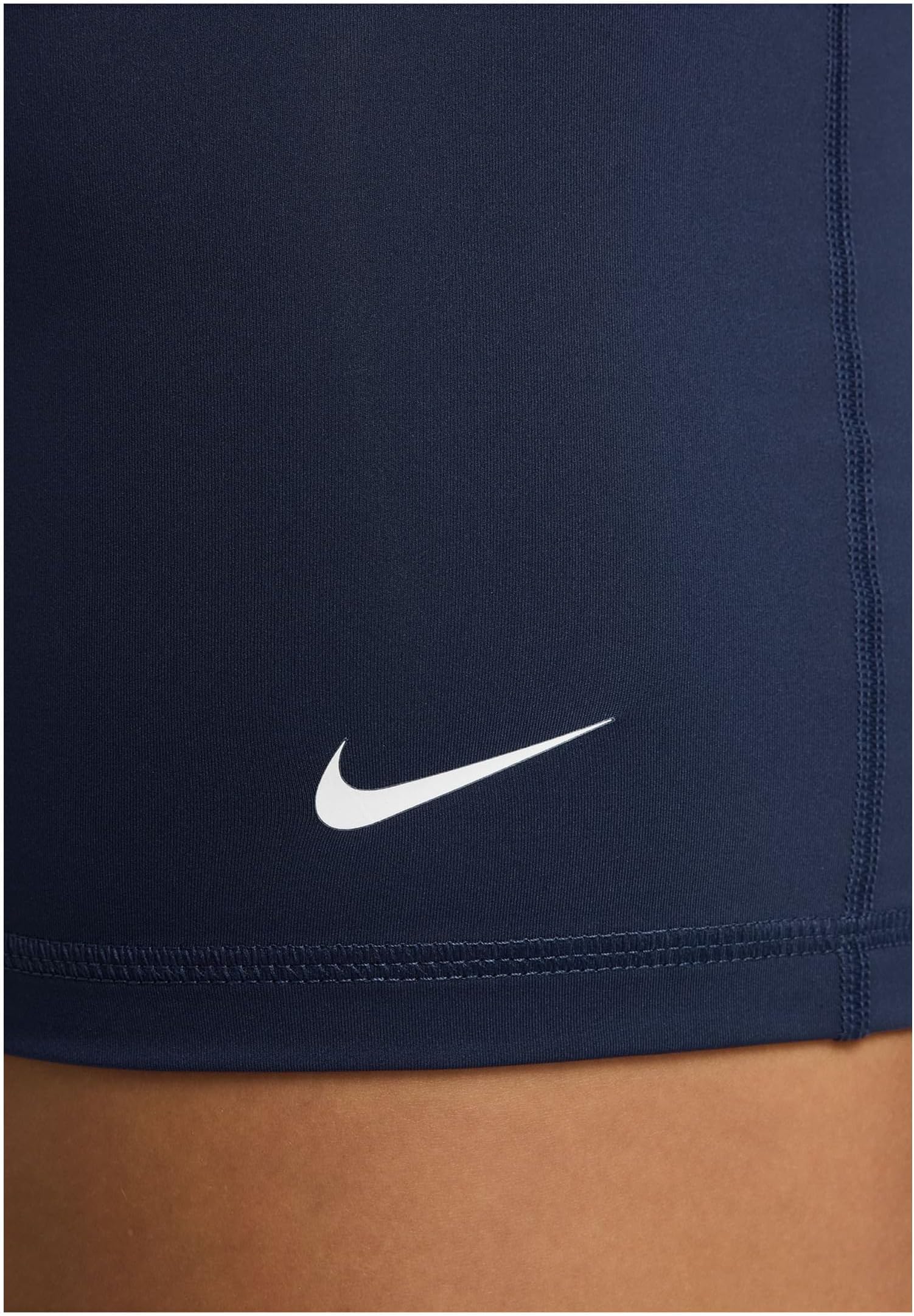 Женские профессиональные шорты 3 дюйма Nike, Midnight Navy/White — фото 4