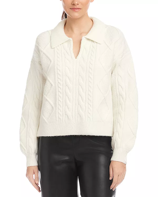 

Свитер поло Фрэнсис Fifteen Twenty, белый