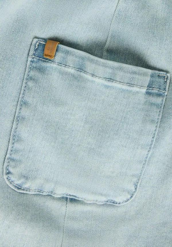 Джинсовое платье kleid прямого кроя Lil' Atelier, Light Blue Denim — фото 4