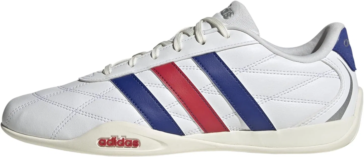 Мужские кроссовки Adidas Adipista, Ftwr White Semi Lucid Blue Pure Ruby