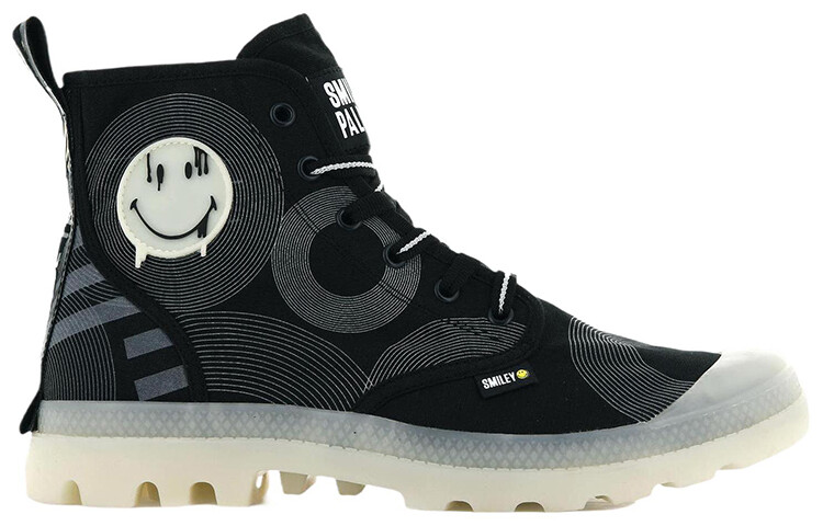 

Pampa Canvas Shoes Unisex High-top Black Palladium