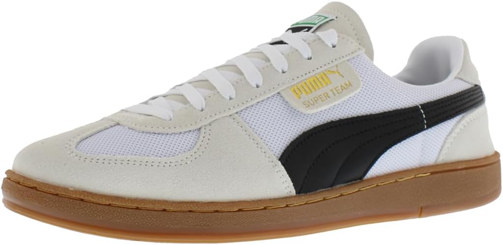 

Мужские кроссовки PUMA Super Team OG с шнуровкой для повседневной носки - черные