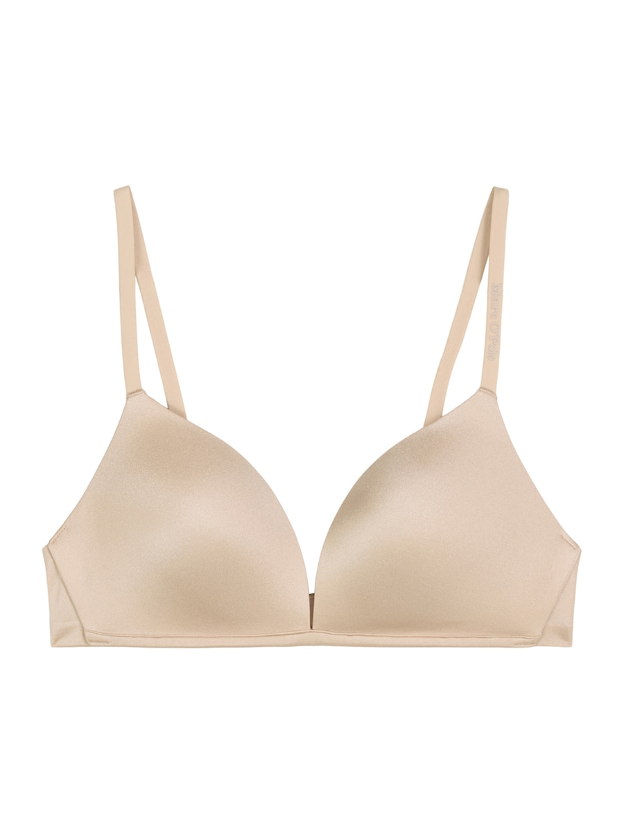 

Бюстгальтер-футболка Marc O'Polo Shiny Second Skin, бежевый