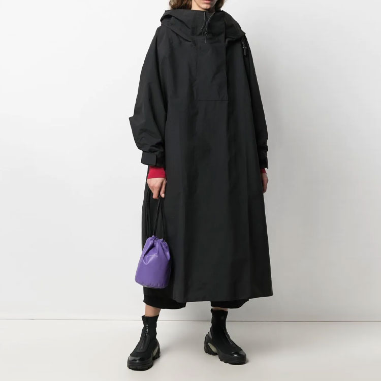 Y-3 Куртка-тренч Y 3 женская черная, Black — фото 3