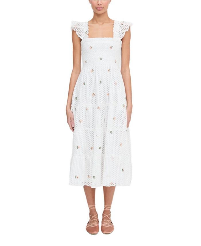 

Женское платье Ellie Nap Dress Hill House Home, белый