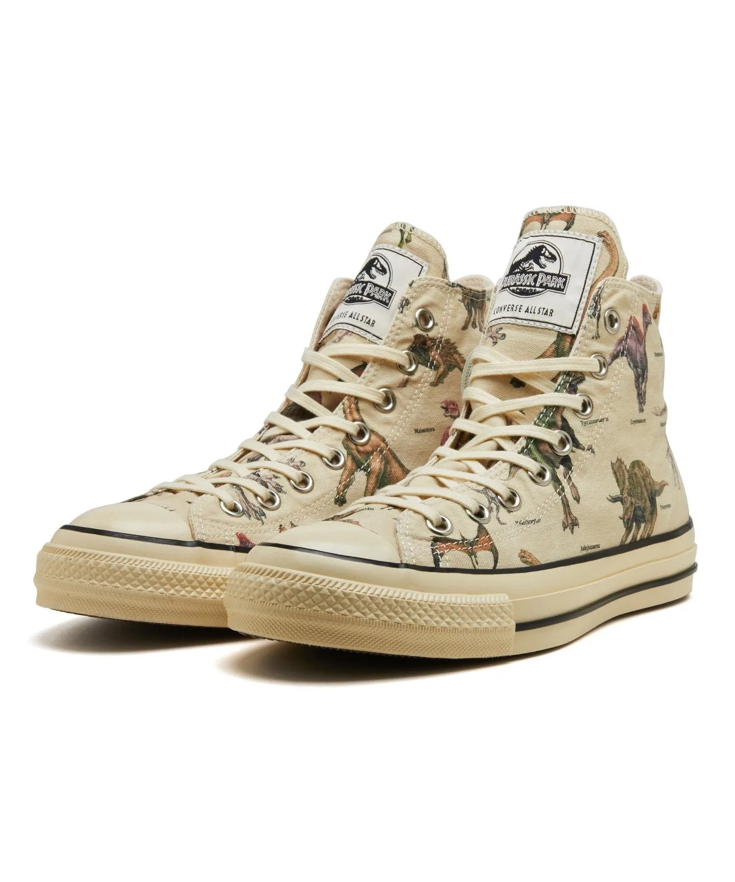 Унисекс кеды с принтом динозавров ALL STAR AGED DP HI CONVERSE разноцветные — фото 3