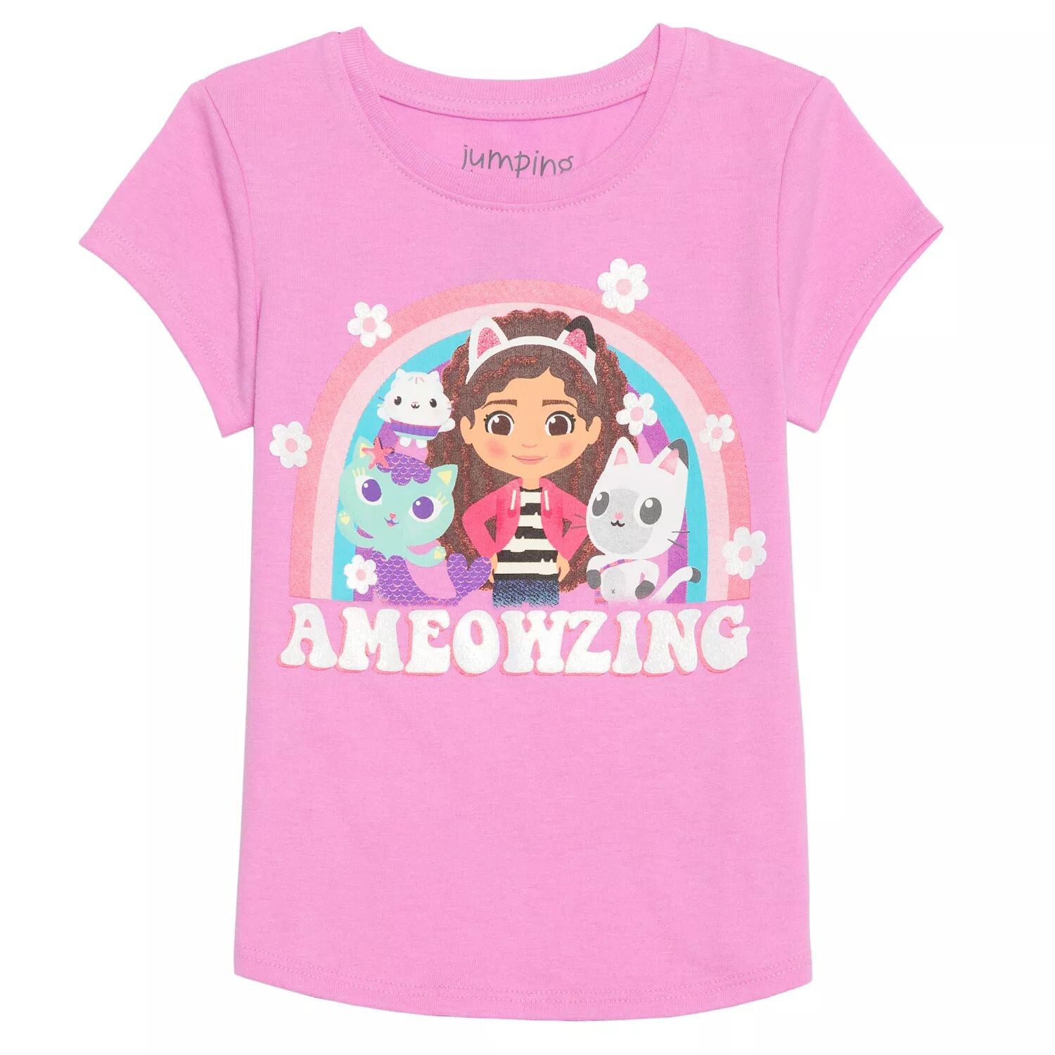 

Футболка с рисунком «Ameowzing» для малышей и малышей Jumping Beans Кукольный домик Габби Jumping Beans