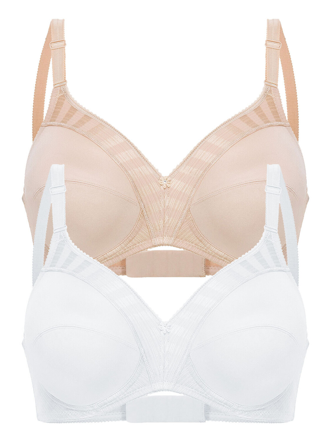 

Бюстгальтер без косточек Felina 2er Pack BH ohne Bügel, цвет sand weiss