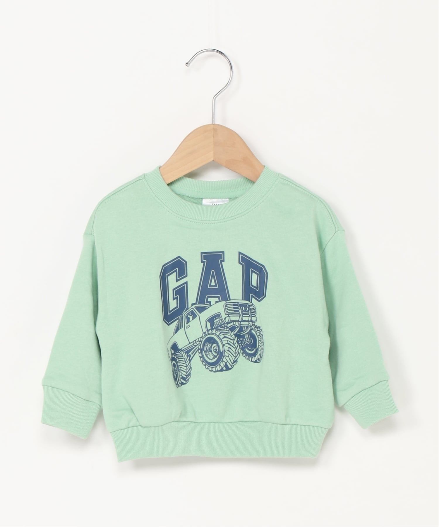 (K)babyGap Толстовка свободного кроя из французской махровой ткани с графическим принтом GAP, ENDIVE — фото 3