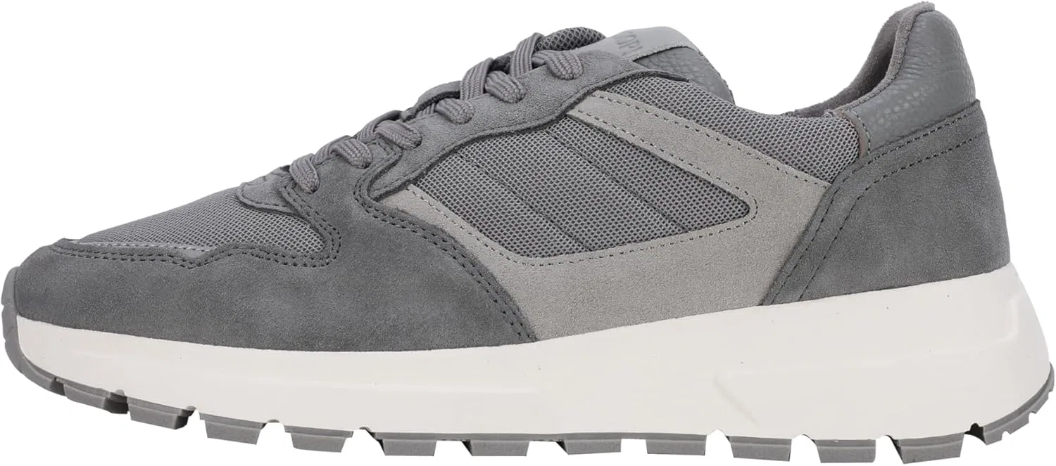 Мужские кроссовки - Misto New Hannis Sneaker xd6 Leather Lace Up Logo JOOP!, Nude