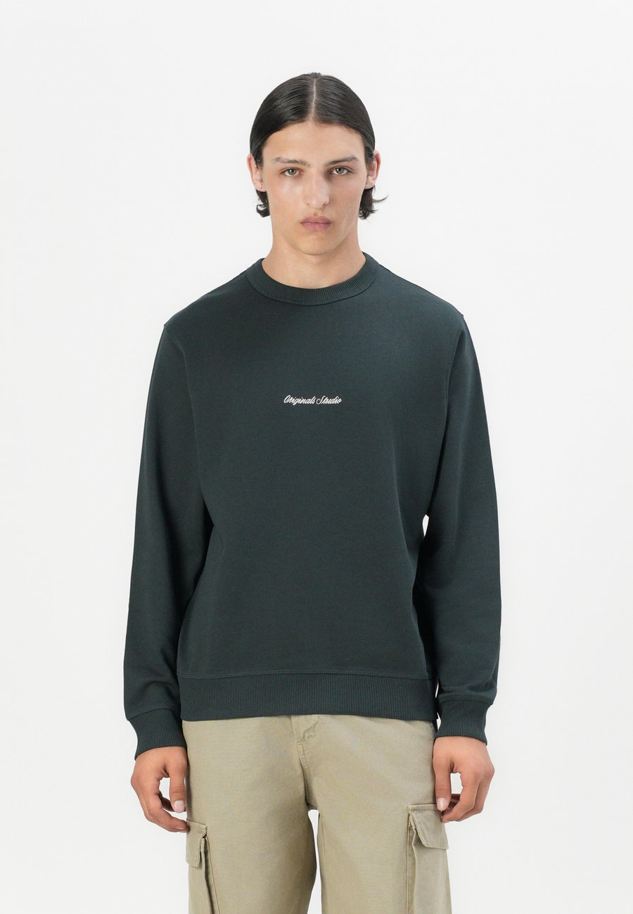 

Толстовка Jack & Jones JORNORREBRO EMB CREW, Forest River/Dark Green