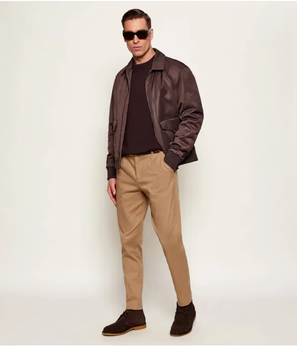 Брюки C-Perin-PL-261F tapered fit Boss, бежевый — фото 2
