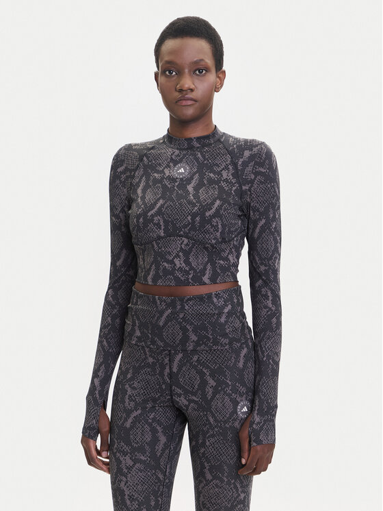 

Техническая футболка slim fit Training JW4567 Adidas By Stella Mccartney, серый