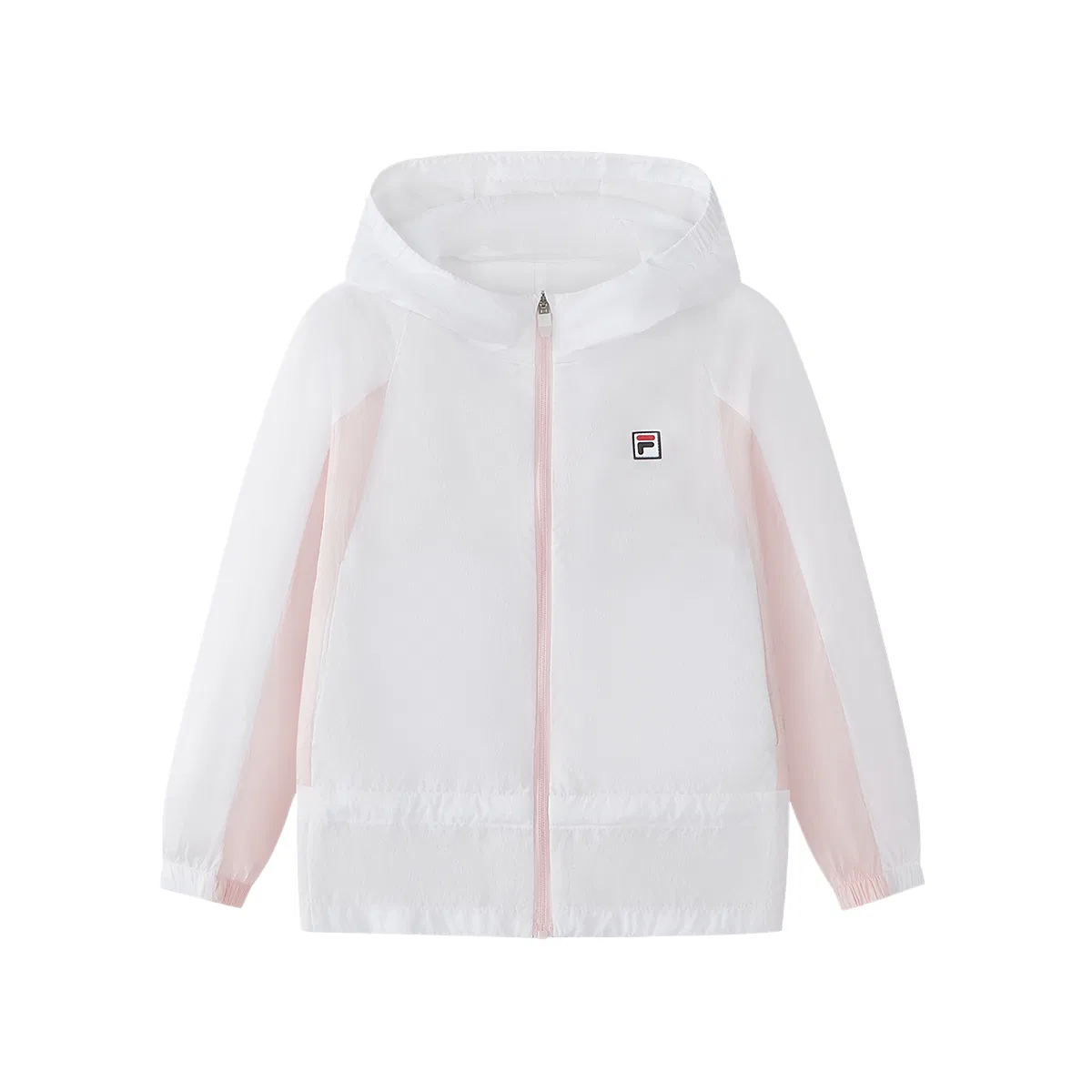 Солнцезащитная куртка FILA KIDS для детей нефрит-белый