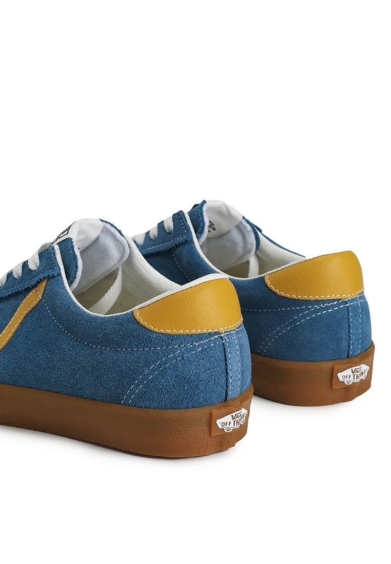 Кроссовки мужские низкие, Sport Low Sneakers Vans, синий/желтый — фото 3