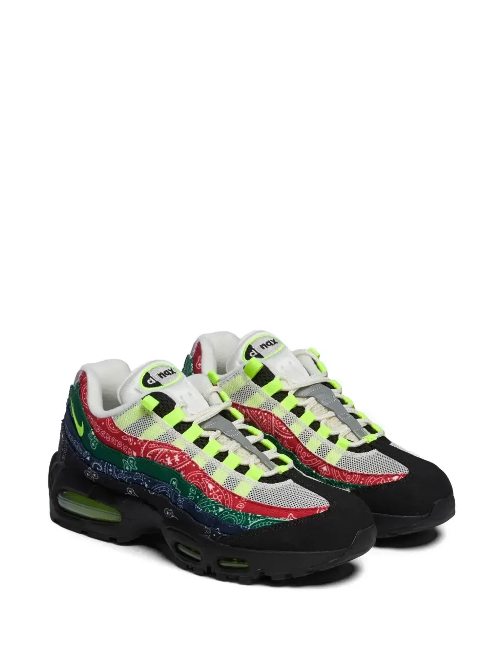 Кроссовки Air Max 95 Big Bubble Nike, черный — фото 2