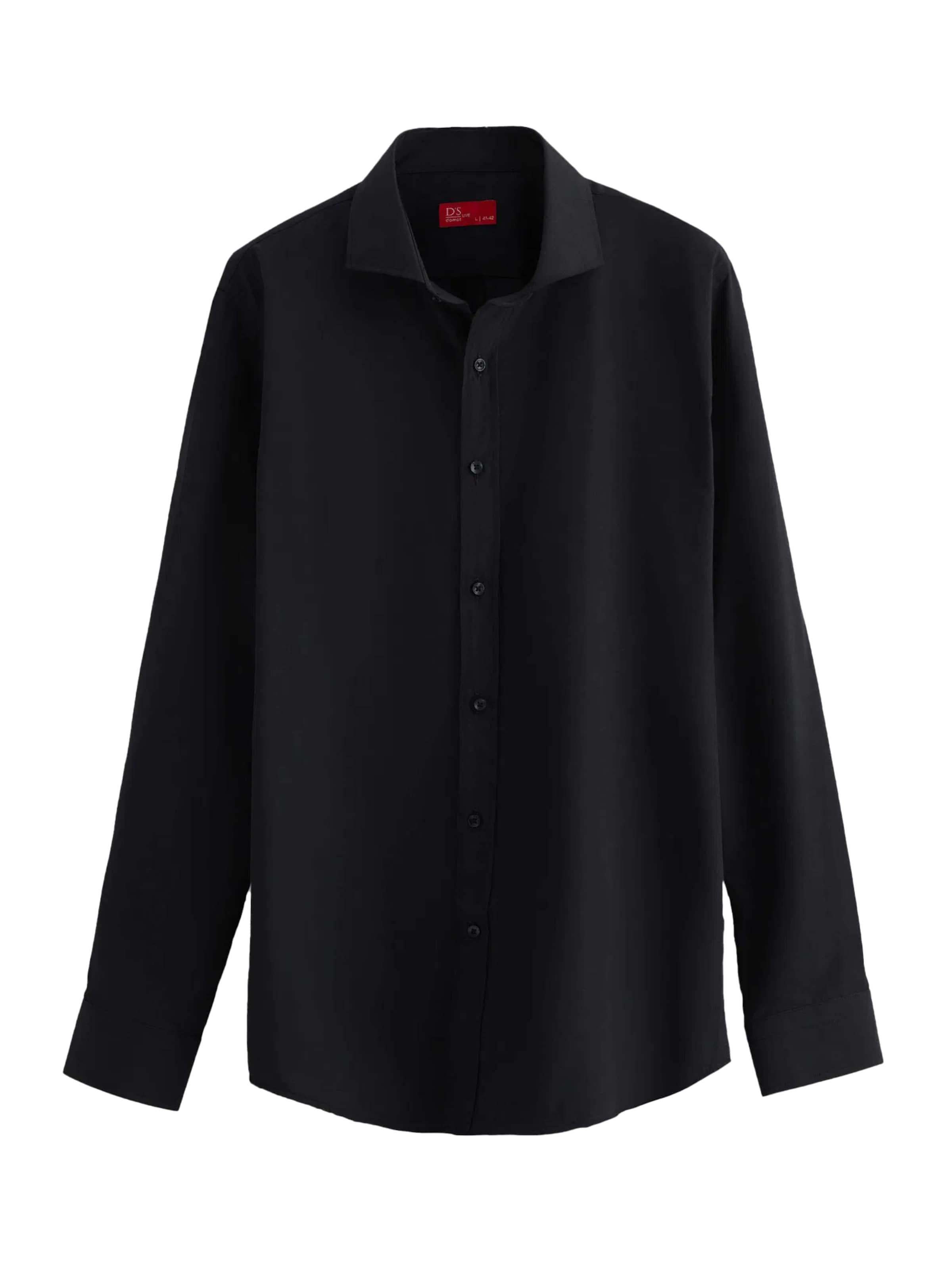 

D’S Damat Рубашка на пуговицах Regular fit в черном цвете