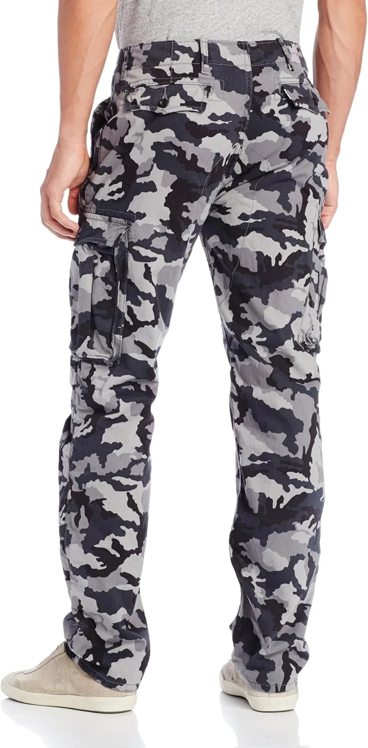 Брюки карго Levi's Black Gridley Camo — фото 2