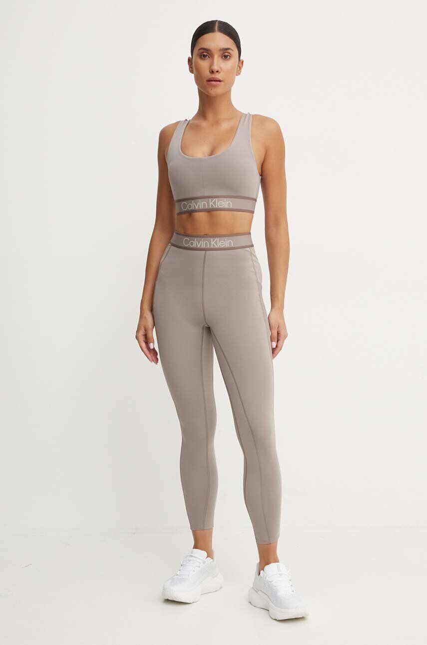 

Леггинсы для тренировок Calvin Klein Performance, бежевый