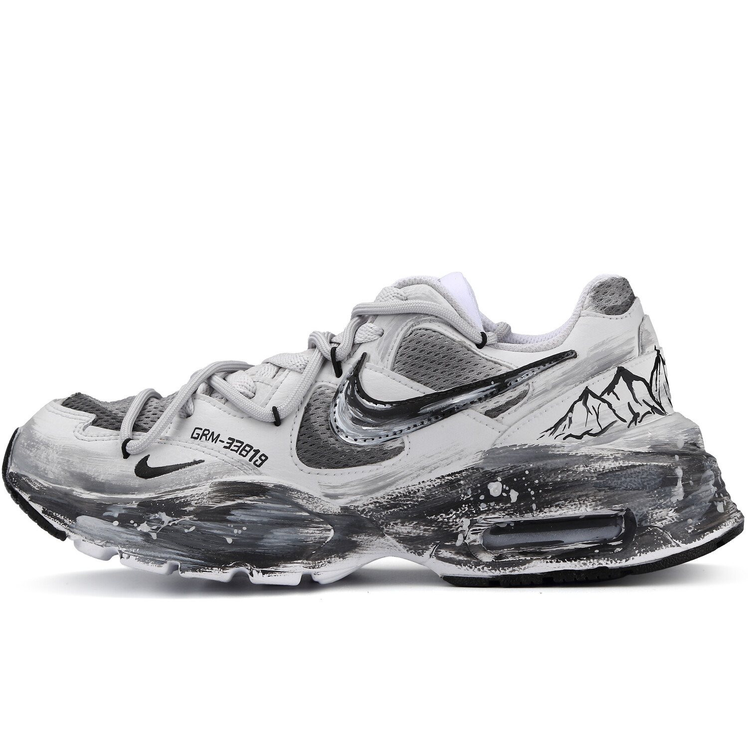 

Кроссовки Air Max Fusion для бега женские с низким верхом Nike, светло-серый