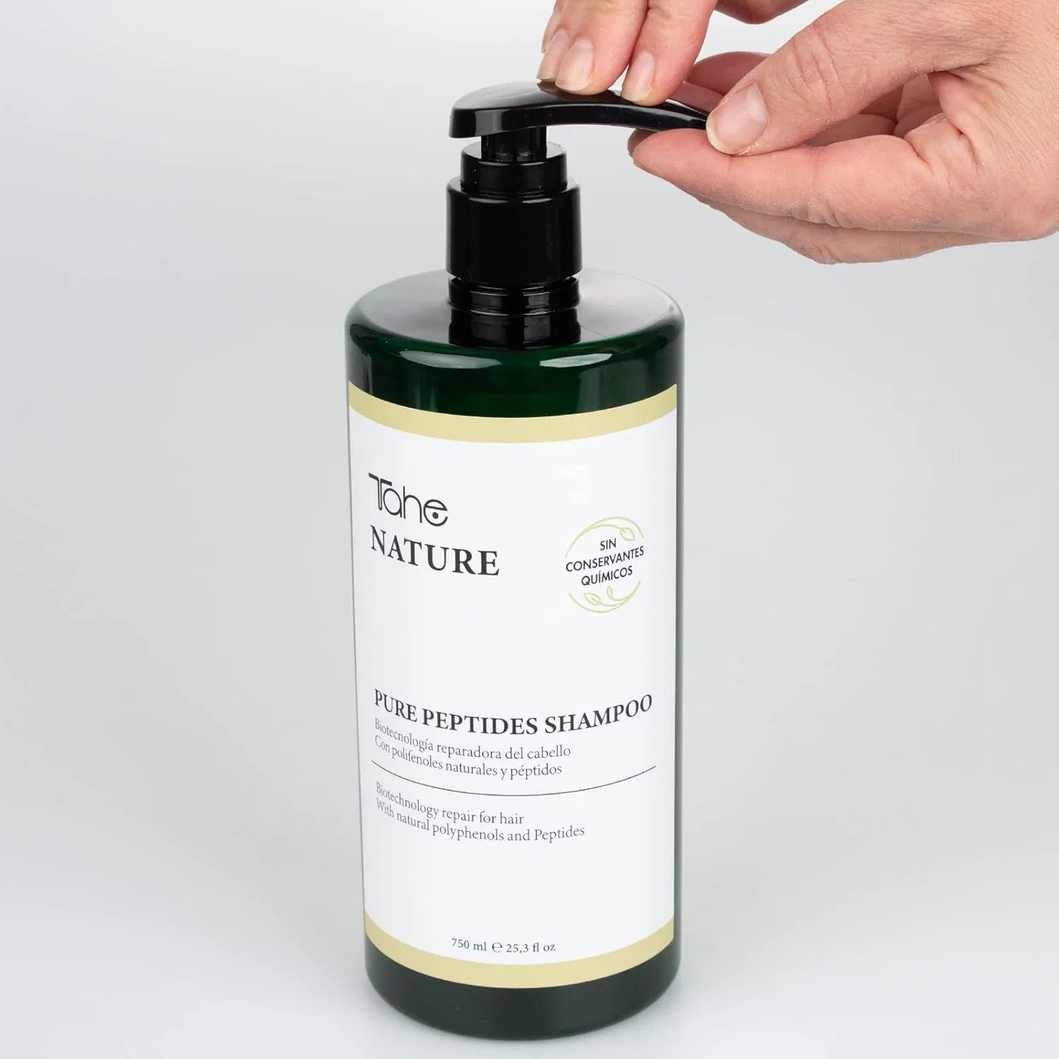 Шампунь без сульфатов с пептидами «Nature Pure Peptides» от Tahe, 750 мл Tahe — фото 4