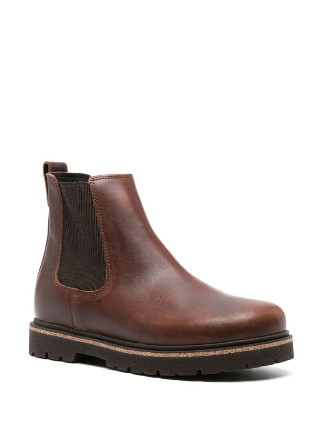 Ботинки женские Birkenstock Highwood из телячьей кожи, коричневый — фото 2