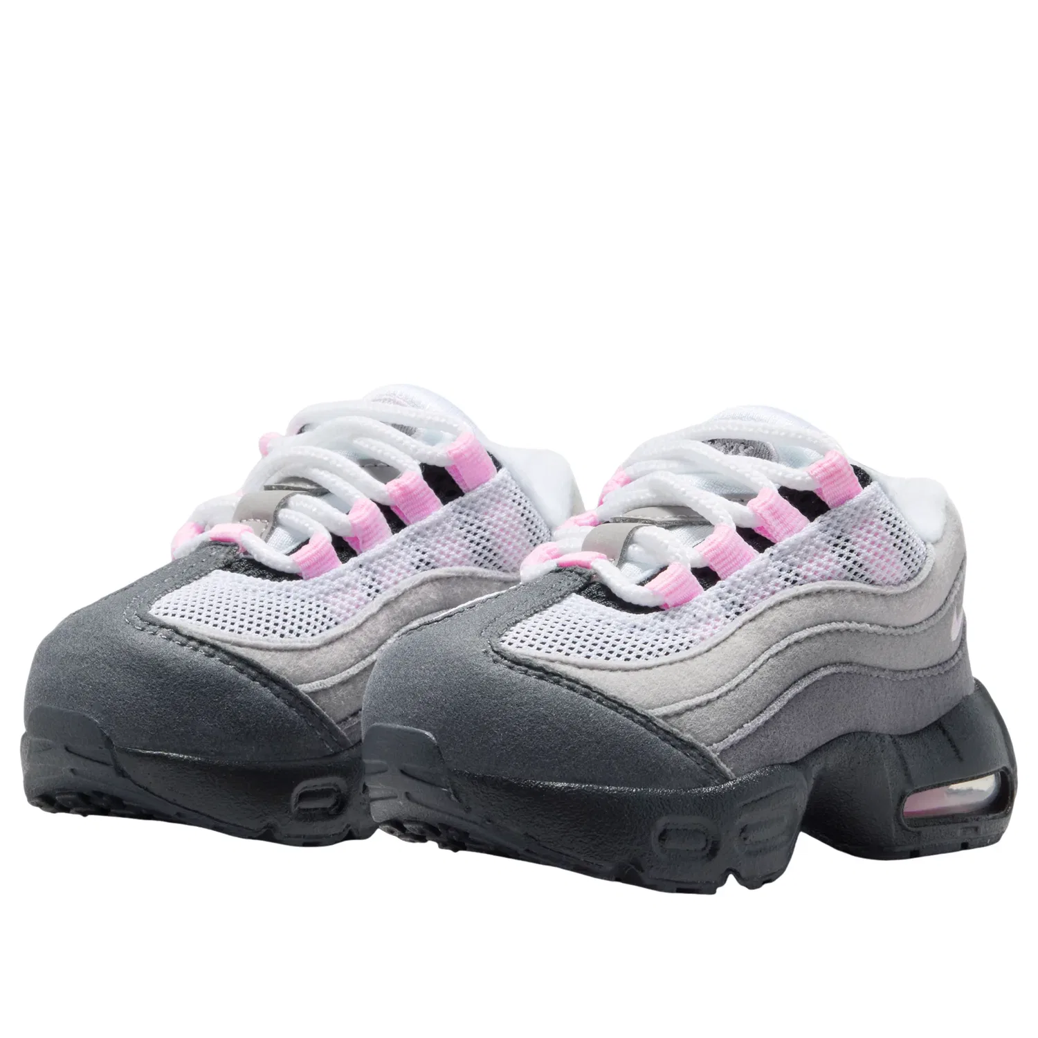 Кроссовки Nike Little Max 95 'Pink Foam' 905462-075, серый — фото 2