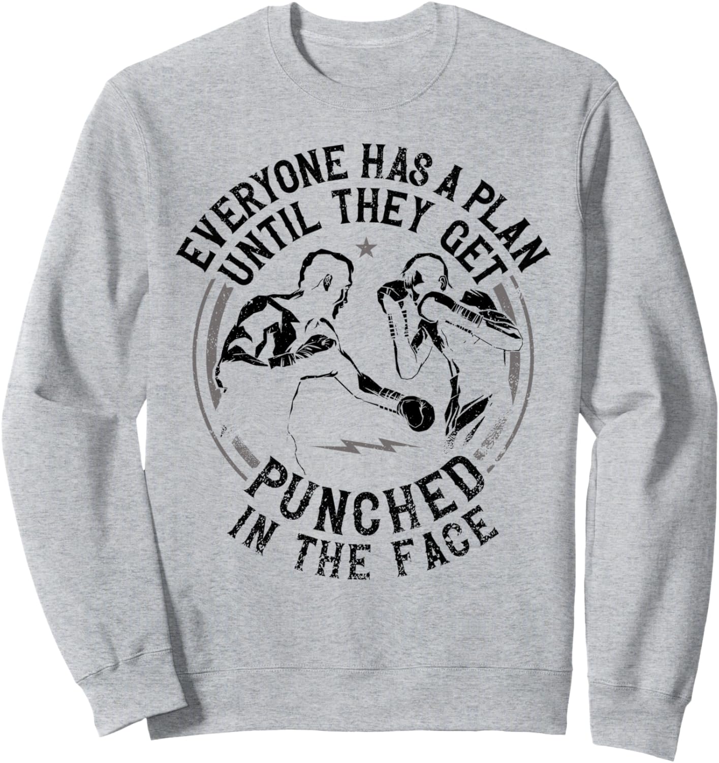 

Бокс в винтажном стиле. У каждого есть план, пока его не ударят. Толстовка серого цвета Love Title Boxing Lover Da0, Серый, Бокс в винтажном стиле. У каждого есть план, пока его не ударят. Толстовка серого цвета Love Title Boxing Lover Da0