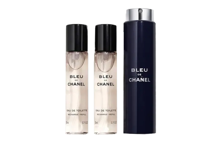 CHANEL Набор духов azure bleu de perfume woody aromatic eau de toilette 20мл*3 — фото 2