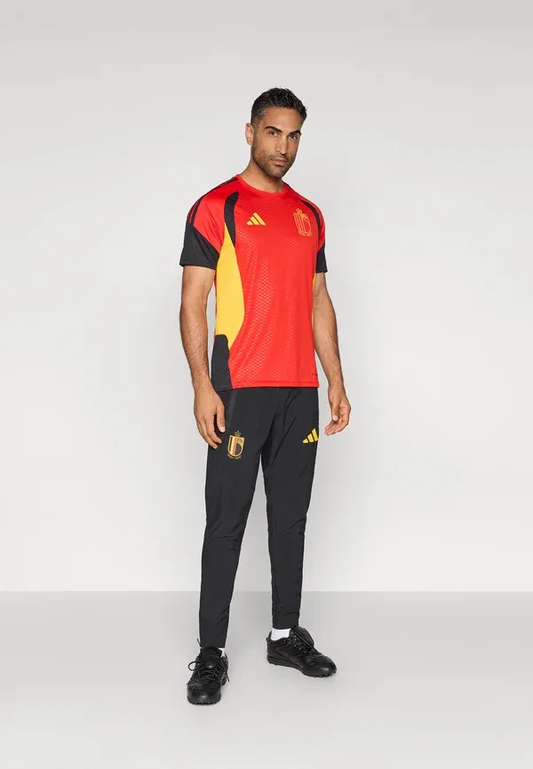 Футболка Adidas Performance Belgium tiro tech national team wear, черный — фото 2