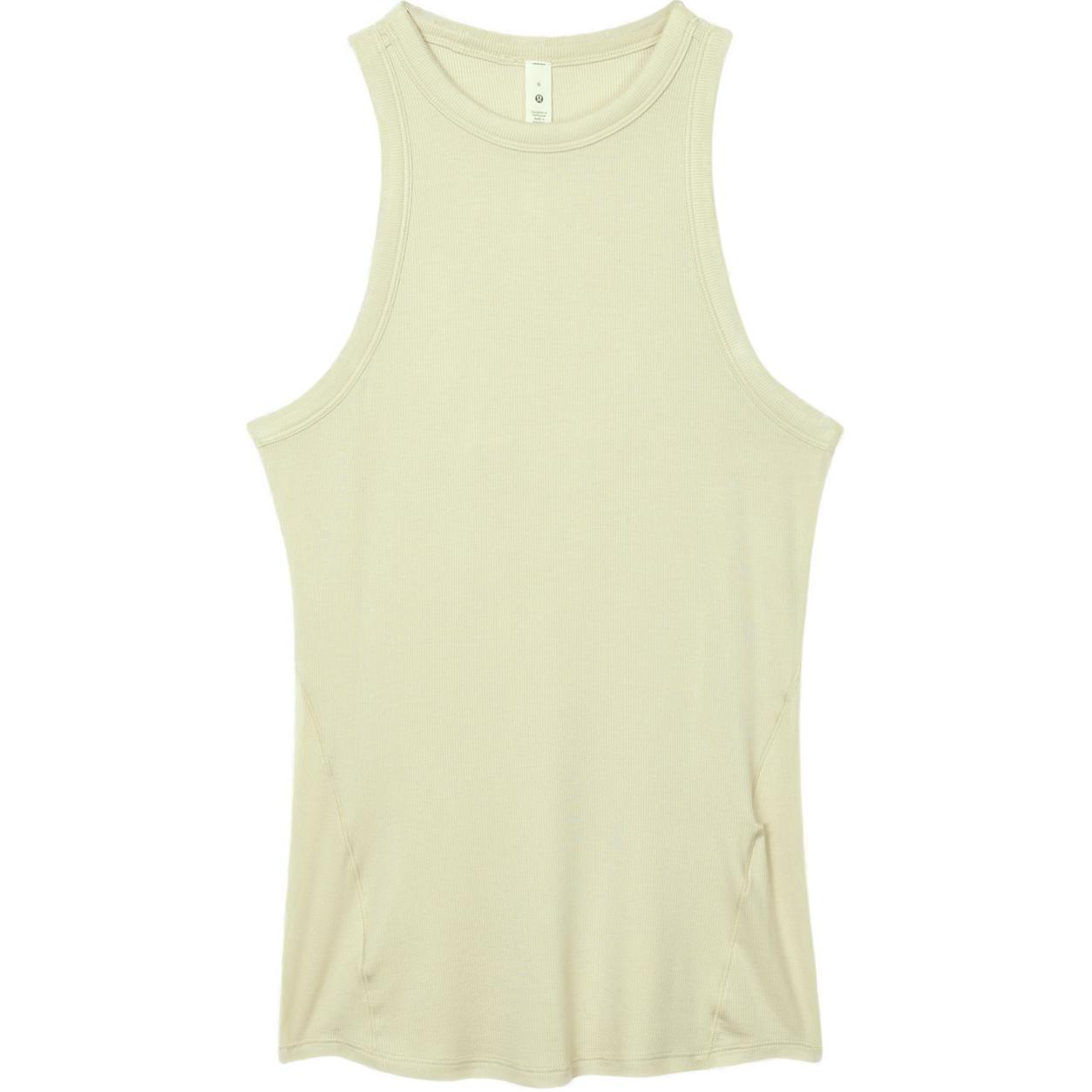 

Облегающая майка для спорта женская Lululemon, светло-зеленый