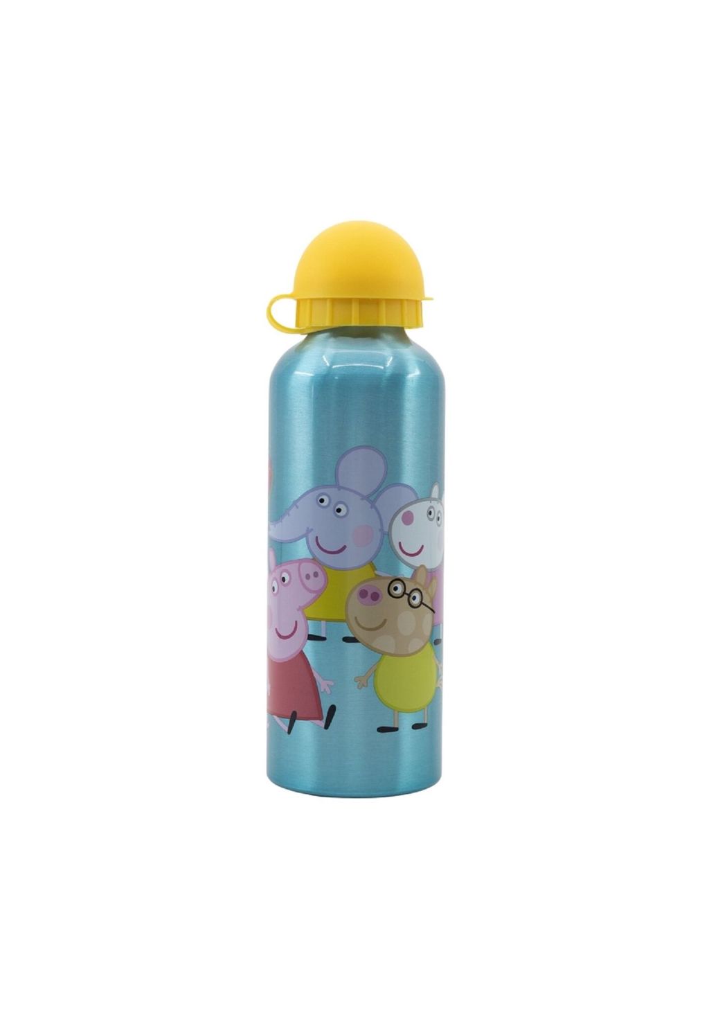 

Детская бутылка для воды Peppa Pig Distorsion Aluminium 530 мл – идеально для фанатов Cofi, разноцветная 20,5x6,6x6,6 см