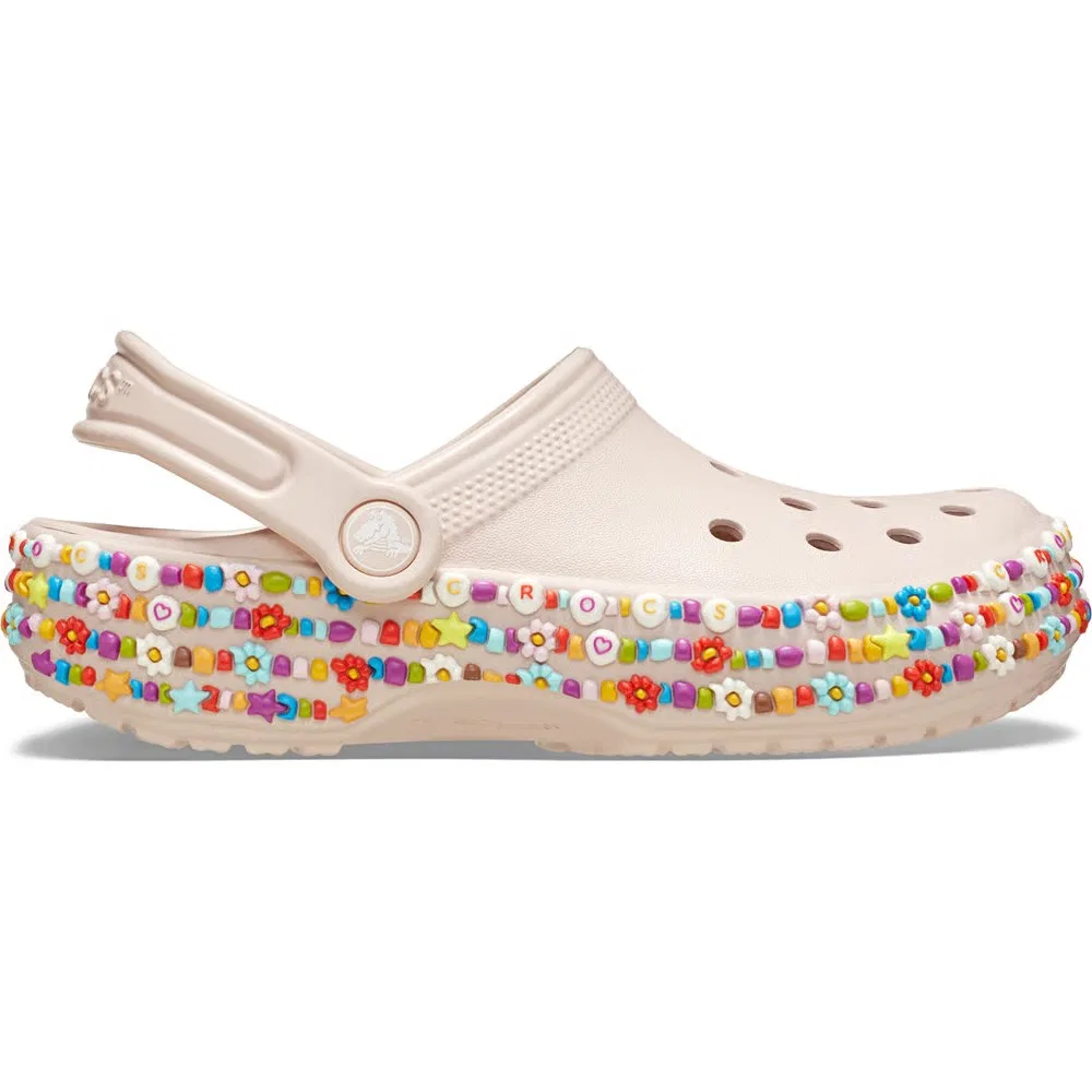 Детские классические сабо с графическим рисунком для малышей Crocs, Quartz Friendship Bracelet — фото 2