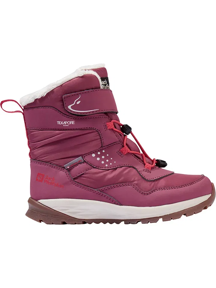 Ботинки зимние Polar Bear Jack Wolfskin, бордовый