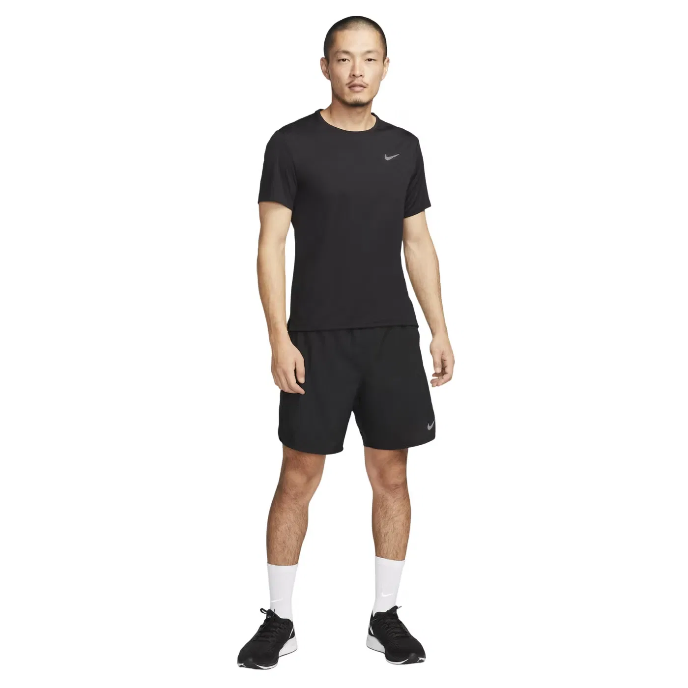 Футболка с коротким рукавом Dri-Fit UV Miler Nike, черный — фото 3