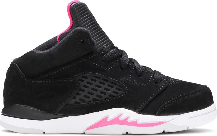 

Кроссовки Air Jordan 5 Retro TD Black Pink, черный