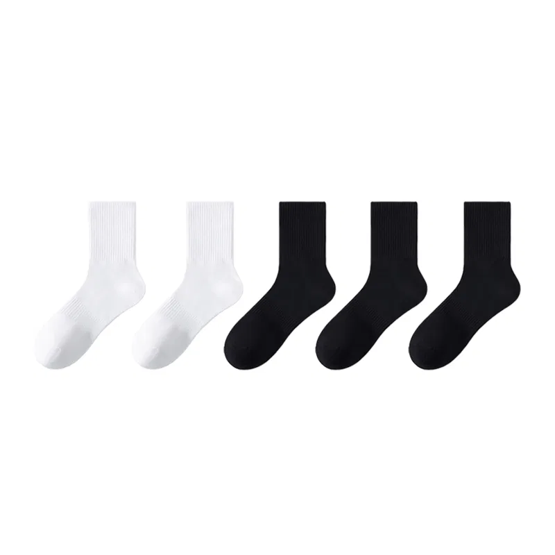 Детские носки 5 пар Cotton Gene, 5 Pack-White *2+Black *3