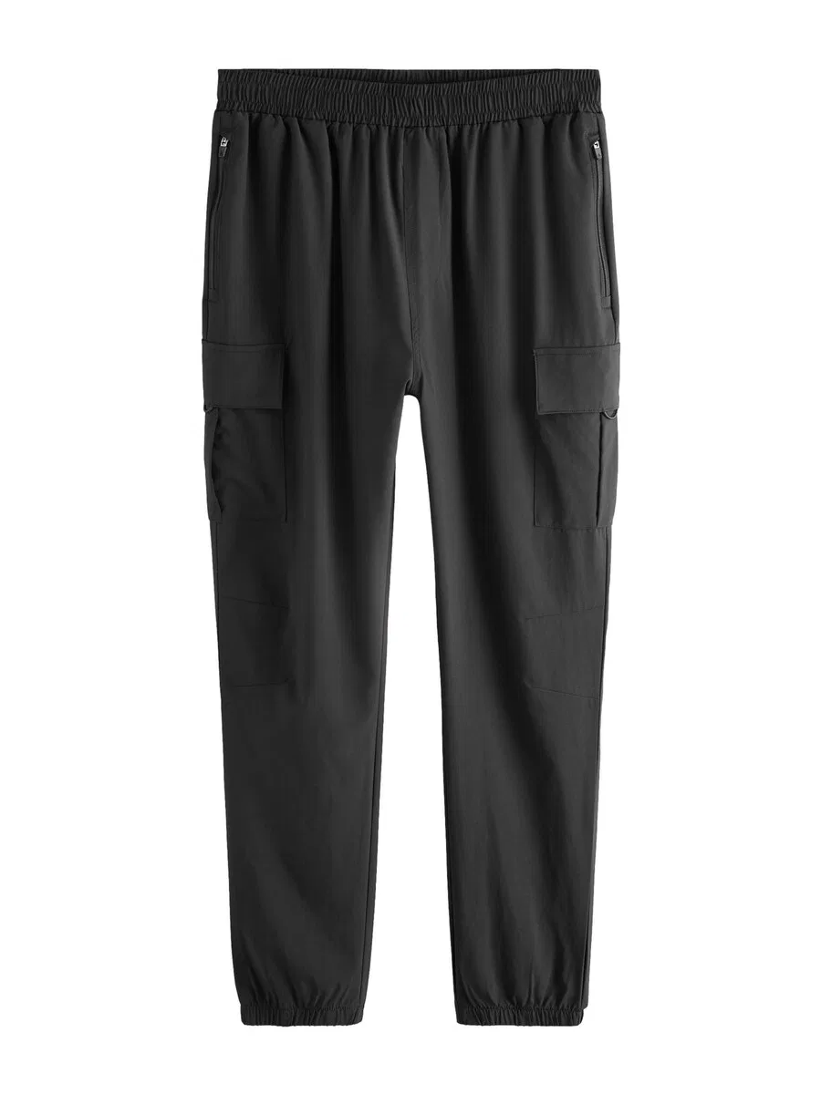 Спортивные брюки Next Slim fit черного цвета