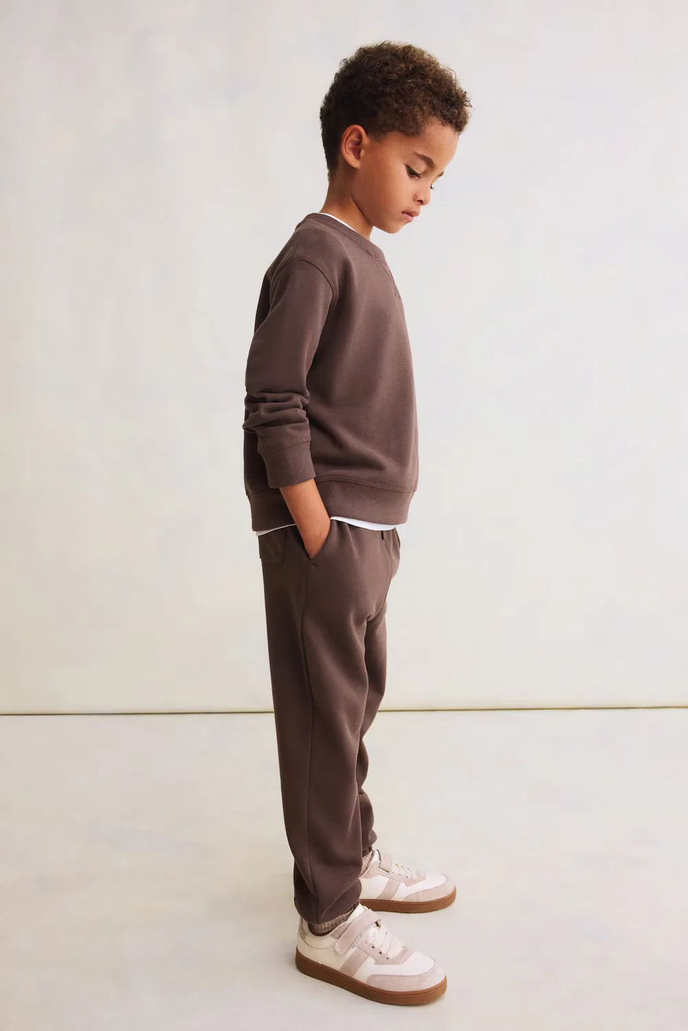 Толстовка с круглым вырезом H&M, Braun — фото 3