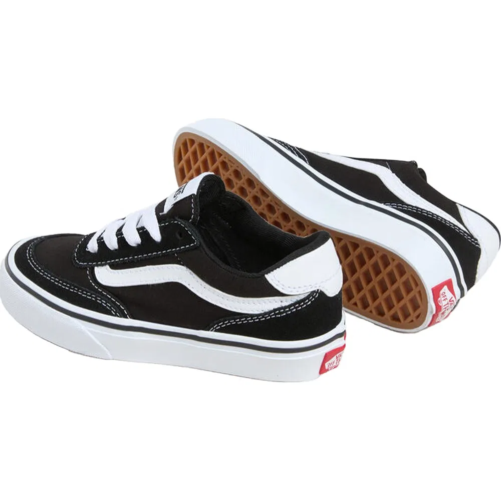 Детские кроссовки унисекс с бандажной фиксацией Brooklyn Ls Vans — фото 4