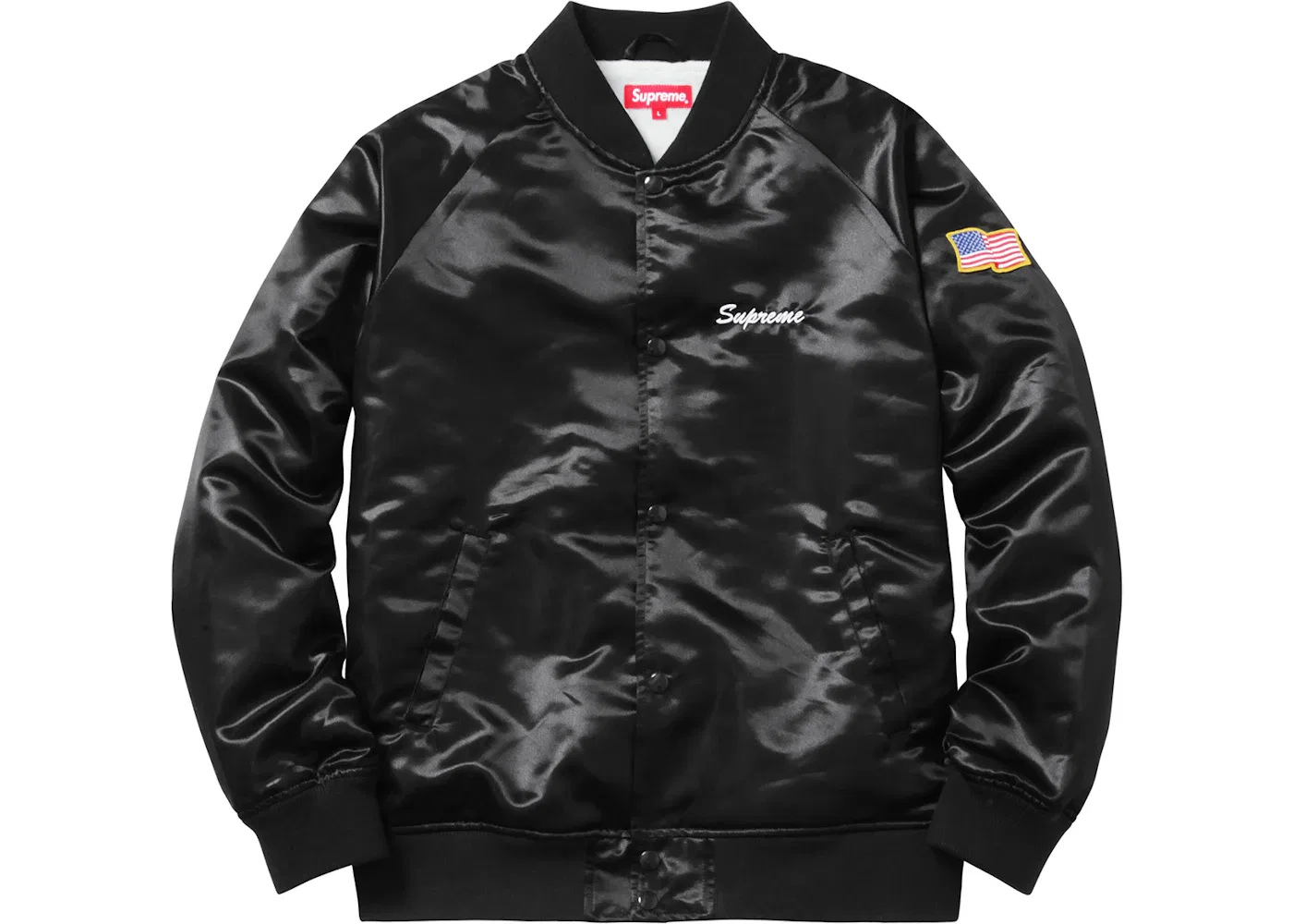 Мужская куртка-сатин с принтом Betty Boop Supreme, Black