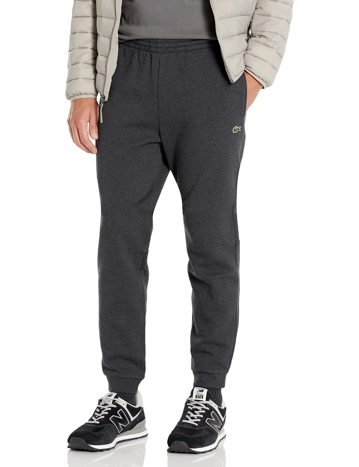 Мужские спортивные брюки из флиса Solid Fleece Jogger Lacoste, Foudre China