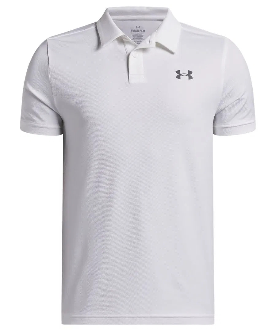 Поло с коротким рукавом Matchplay Under Armour, White